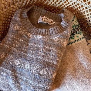 Montana woolen shop vintage sweater.
